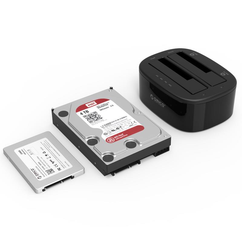 داک هارد 2 سینی اوریکو مدل ORICO 6228US3-C-EU-BK-BP - Image 2