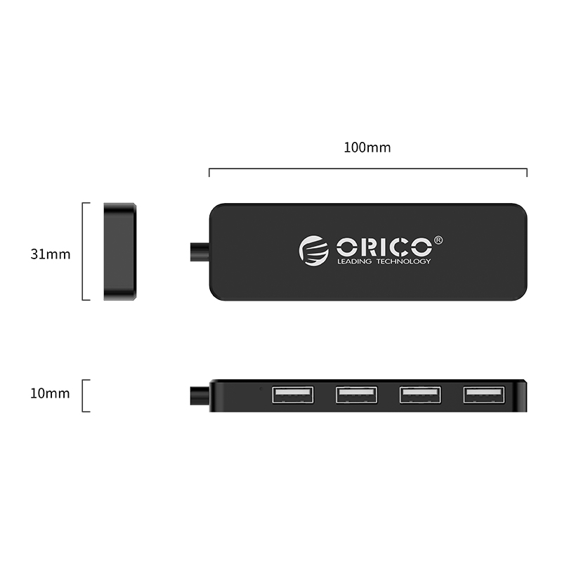 هاب ۴ پورت USB2.0 اوریکو مدل ORICO FL01 - Image 3