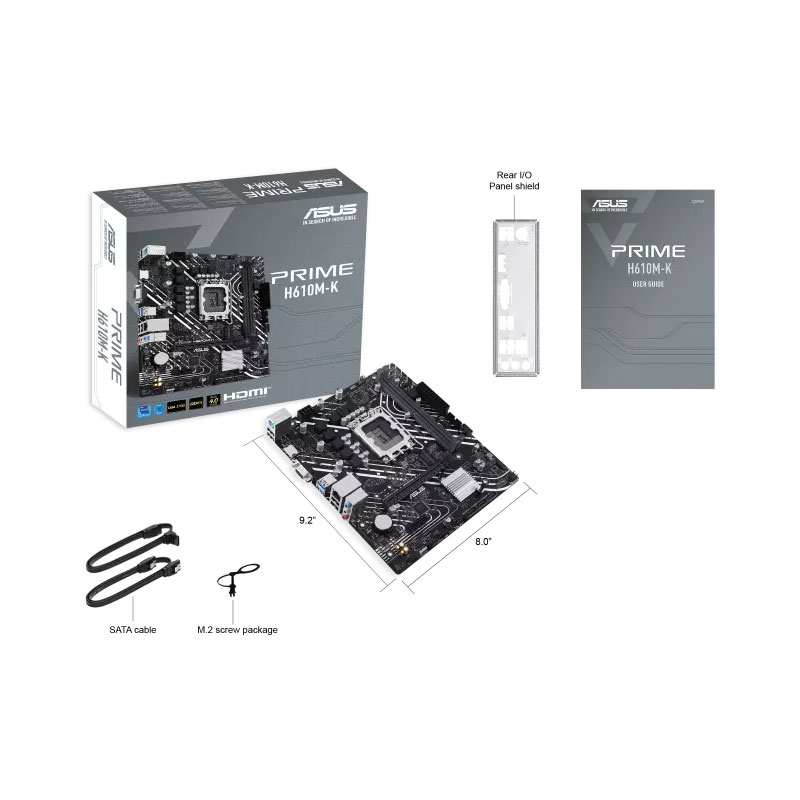 مادربرد ایسوس مدل ASUS PRIME H610M-K DDR5 - Image 3