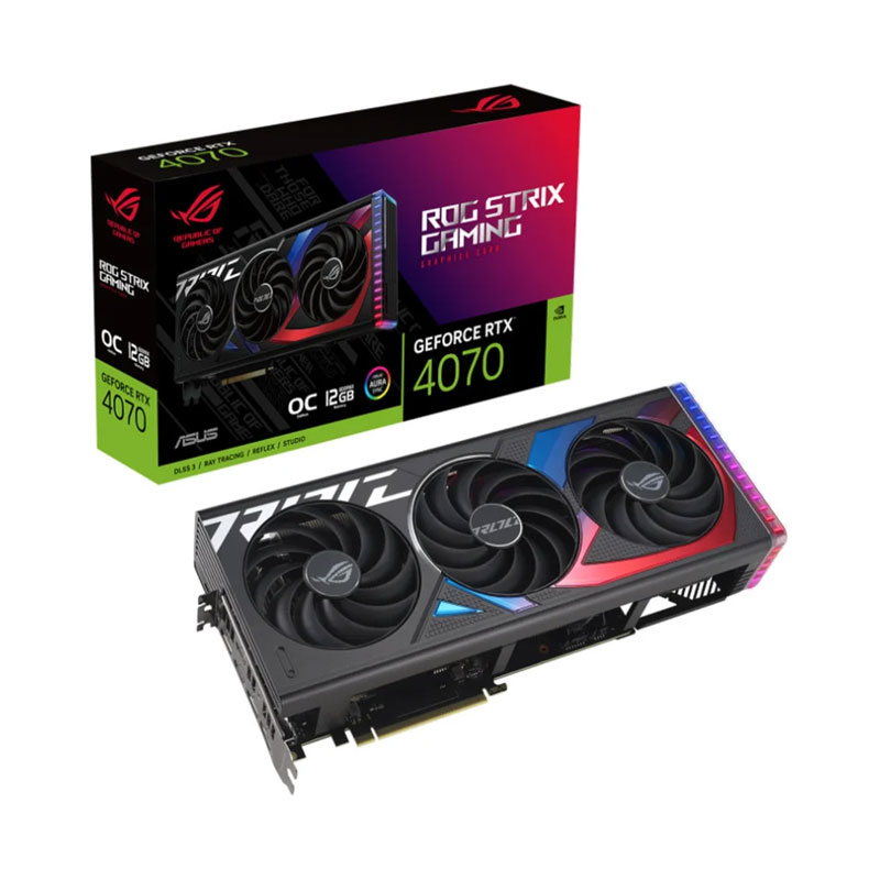 کارت گرافیک ایسوس مدل ASUS ROG Strix RTX4070 O12G 12GB - Image 4