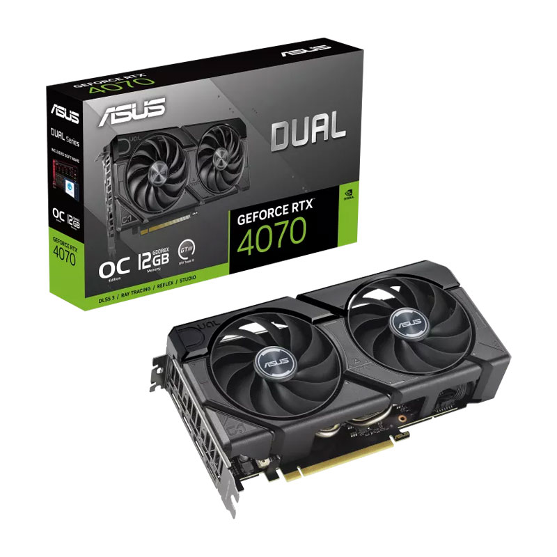 کارت گرافیک ایسوس مدل ASUS DUAL RTX4070 O12G EVO 12GB - Image 5