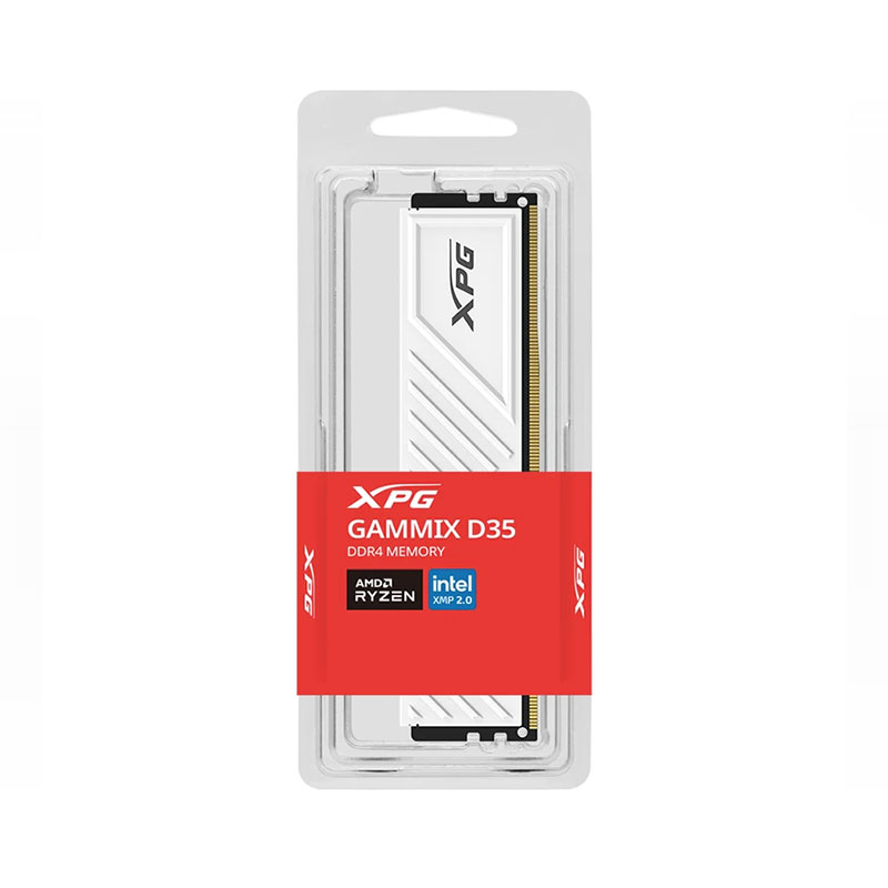 رم دسکتاپ ای دیتا مدل ADATA XPG AX4U320016G16A WHITE 16GB 3200MHz CL16 DDR4 - Image 2