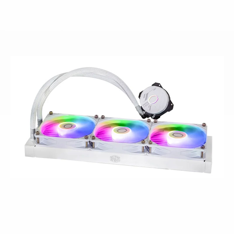 خنک کننده آبی پردازنده کولر مستر مدل Cooler Master LIQUID 360L CORE ARGB WHITE - Image 3