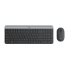 کیبورد و ماوس بی سیم لاجیتک مدل LOGITECH SLIM COMBO MK470 با حروف فارسی
