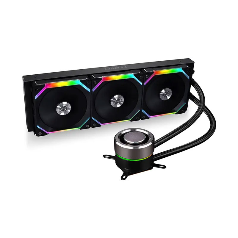 خنک کننده آبی پردازنده لیان لی LIAN LI Galahad AIO UNI FAN SL 120 Edition 360 - Image 2