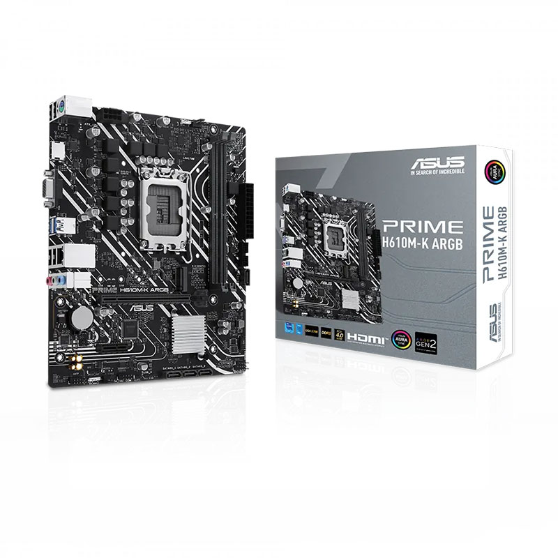 مادربرد ایسوس مدل ASUS PRIME H610M-K ARGB DDR5 - Image 4