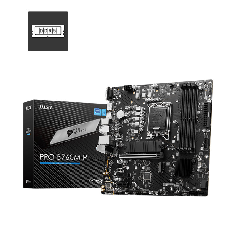 مادربرد ام اس آی مدل MSI PRO B760M-P DDR5 - Image 2