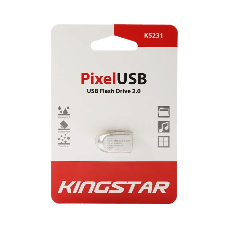 فلش مموری USB 2.0 کینگ استار مدل King Star Pixel KS231 32GB - Image 2