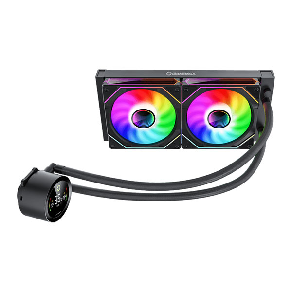 خنک کننده آبی پردازنده گیم مکس مدل GameMax IceBurg 240 Digital - Image 2