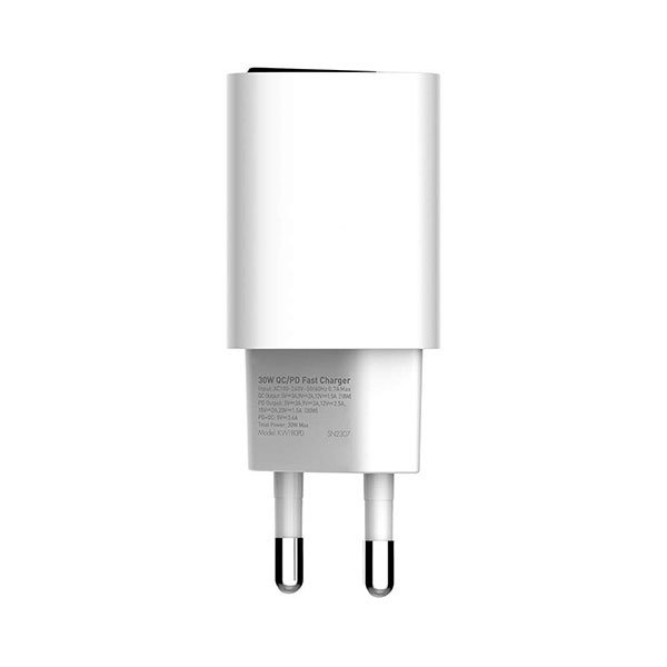 شارژر دیواری کینگ استار مدل King Star KW180PD 30W - Image 4
