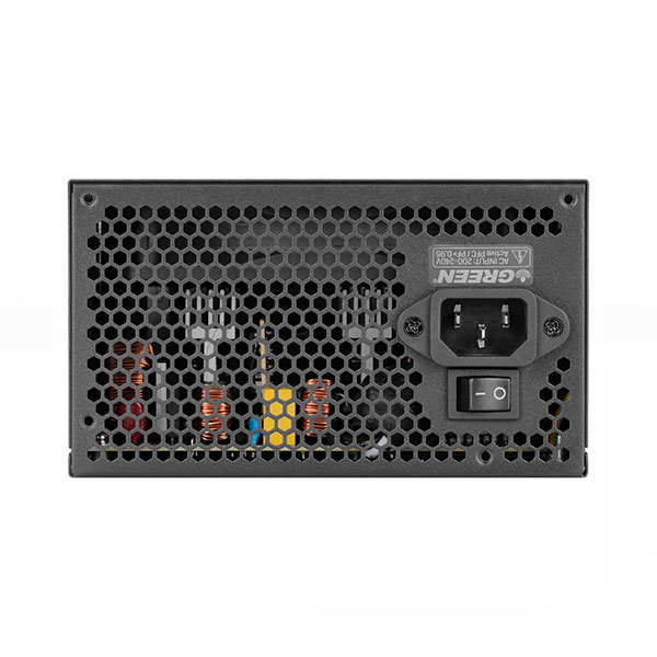 منبع تغذیه کامپیوتر گرین مدل GREEN GP550A-ECO Rev3.1 - Image 2