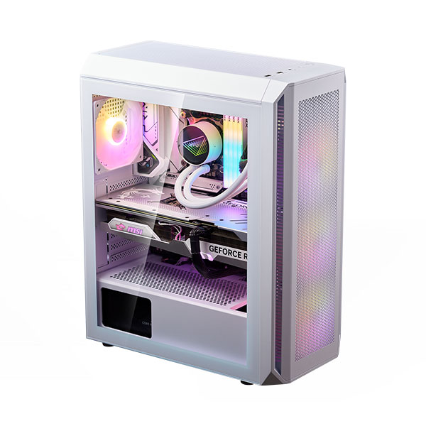 کیس کامپیوتر ایکس پی جی مدل XPG VALOR AIR PLUS White - Image 8
