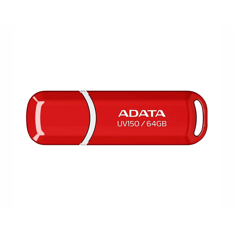 فلش مموری USB 3.2 ای دیتا مدل ADATA UV150 64GB قرمز