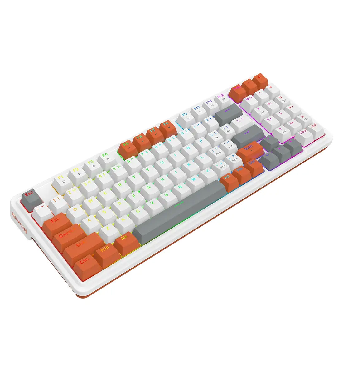 کیبورد با سیم گیمینگ ردراگون مدل Redragon Gloria K664 WOG RGB - Image 2