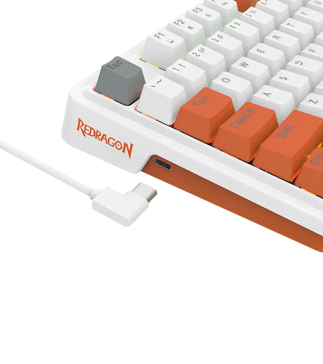 کیبورد با سیم گیمینگ ردراگون مدل Redragon Gloria K664 WOG RGB - Image 4