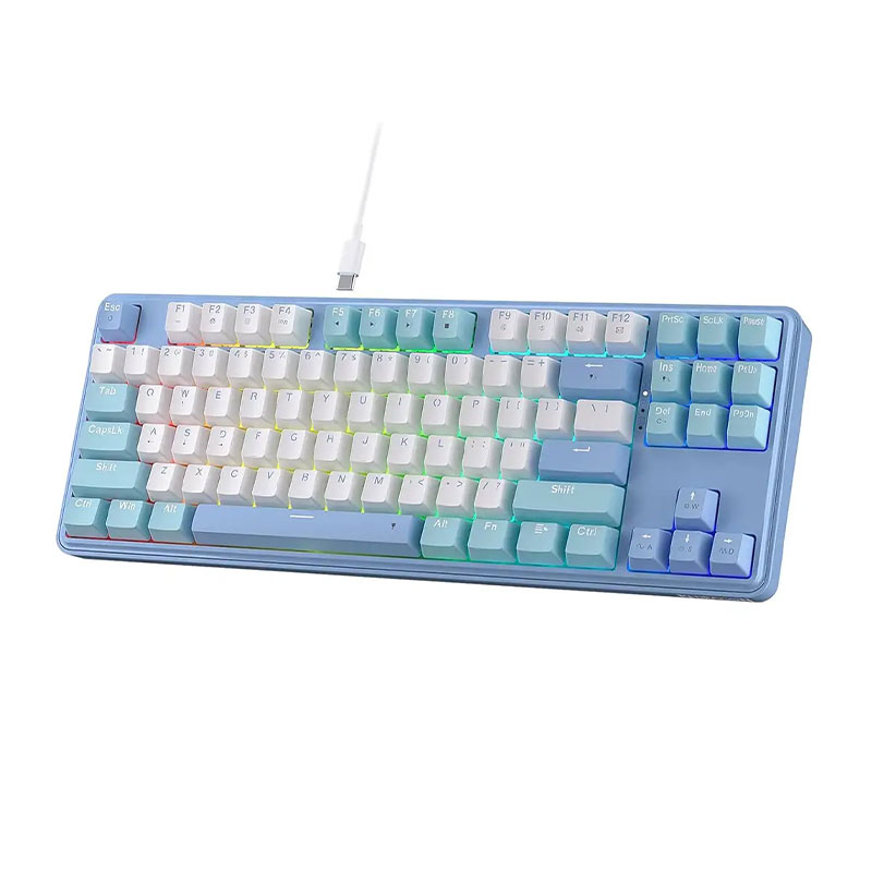 کیبورد با سیم گیمینگ ردراگون مدل Redragon STAR BLADE K707 WBB RGB - Image 2