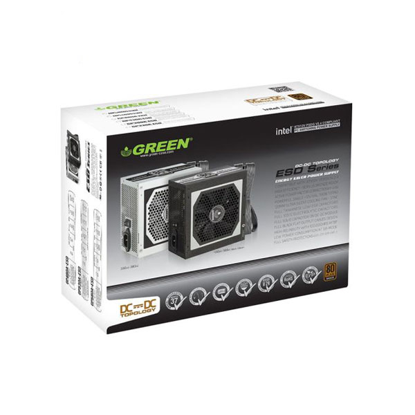 منبع تغذیه کامپیوتر گرین مدل GP330A-ESD - Image 4