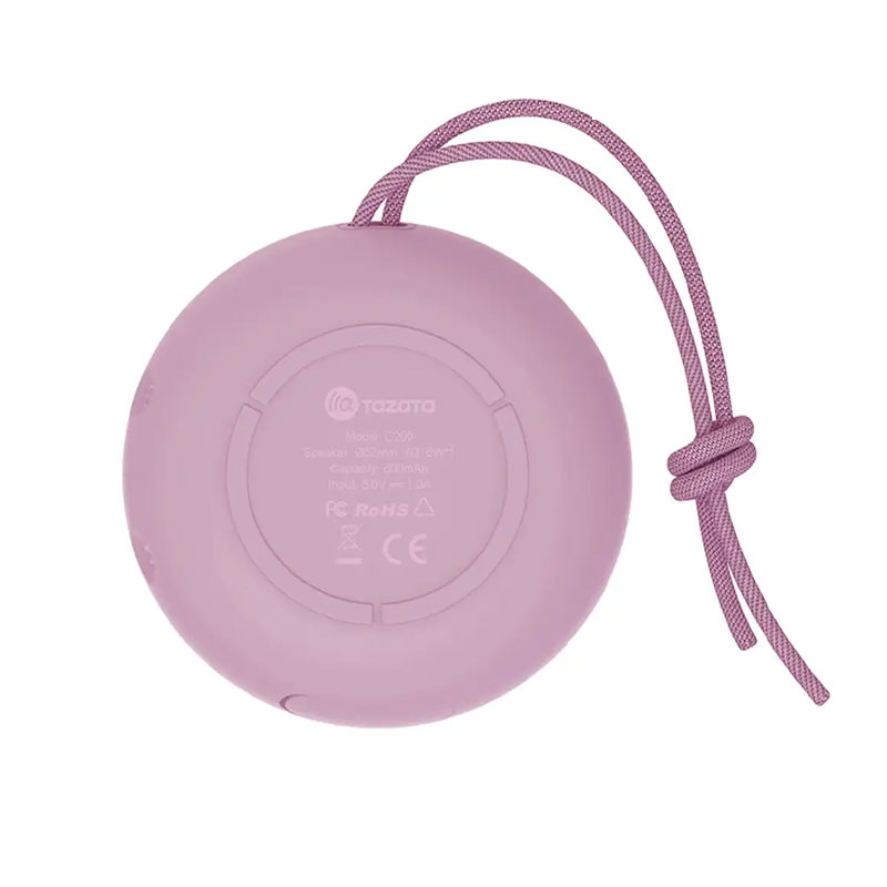 اسپیکر قابل حمل تازاتا مدل TAZATA PALM 5 PINK - Image 2