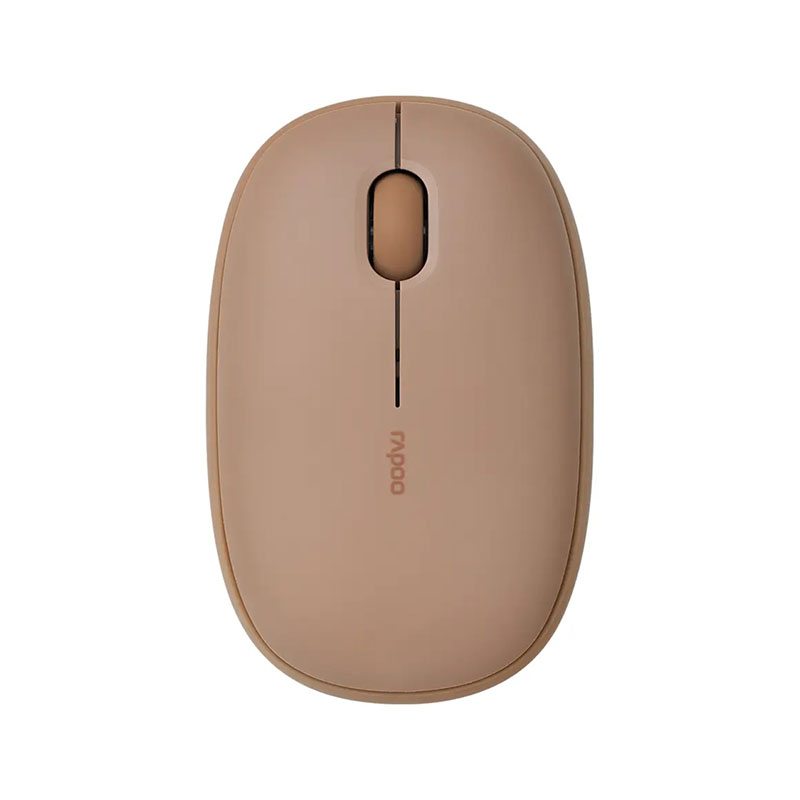 ماوس بی سیم رپو مدل RAPOO M650 Silent رنگ قهوه ای