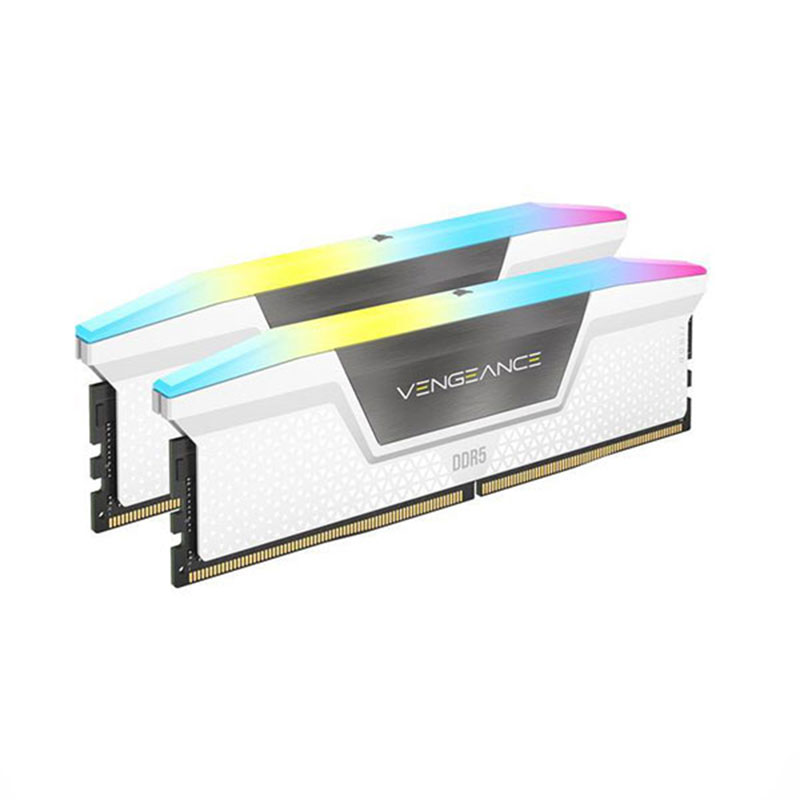 رم دسکتاپ کورسیر مدل CORSAIR VENGEANCE RGB 32GB DDR5-5200 CL40W - Image 2