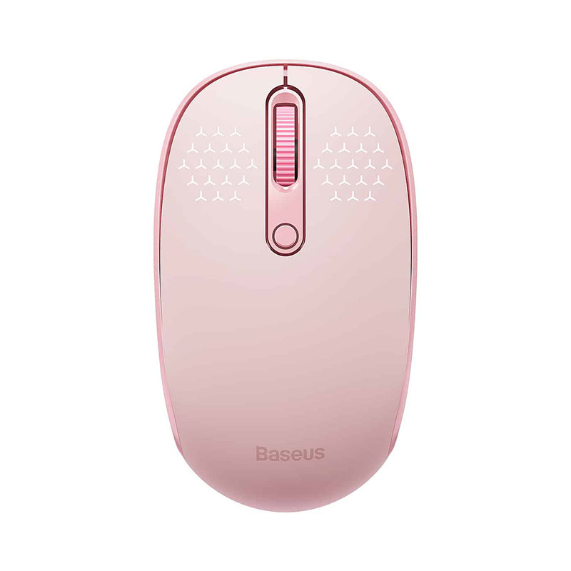 ماوس بی سیم بیسوس مدل Baseus F01B Tri-Mode رنگ صورتی - Image 2
