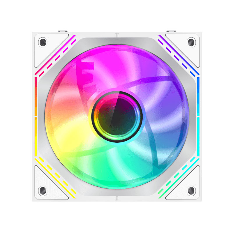 پک 3 تایی فن کیس گیم مکس مدل GameMax FN12A S3I-R Reverse White - Image 4