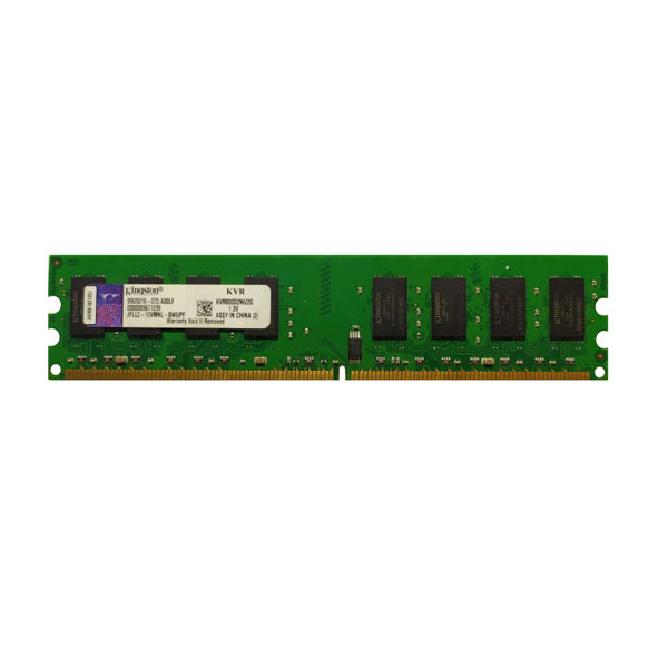 رم دسکتاپ کینگستون Kingston KVR800D2N6/2G DDR2 2GB 800MHz
