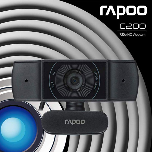 وب کم رپو مدل RAPOO C200 - Image 3