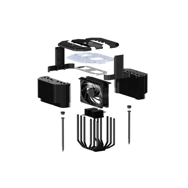 خنک کننده پردازنده کولر مستر مدل MASTERAIR MA620M - Image 4