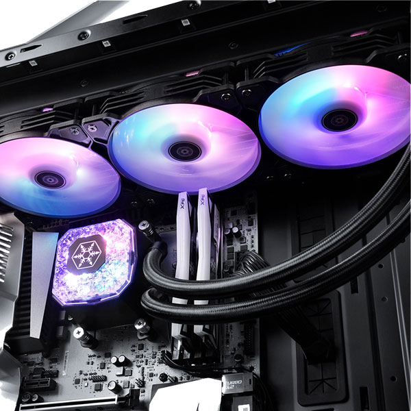 خنک کننده پردازنده سیلوراستون مدل SILVERSTONE IceGem 360 - Image 3