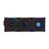 پک 3 تایی فن کیس لیان لی مدل LIAN LI UNI FAN TL 120 LCD Wireless